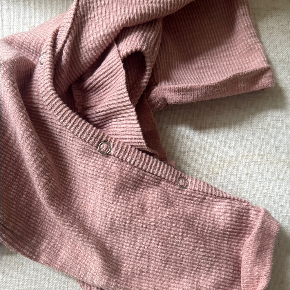 Pink Ruffled Baby Romper - Picture 5 of 5